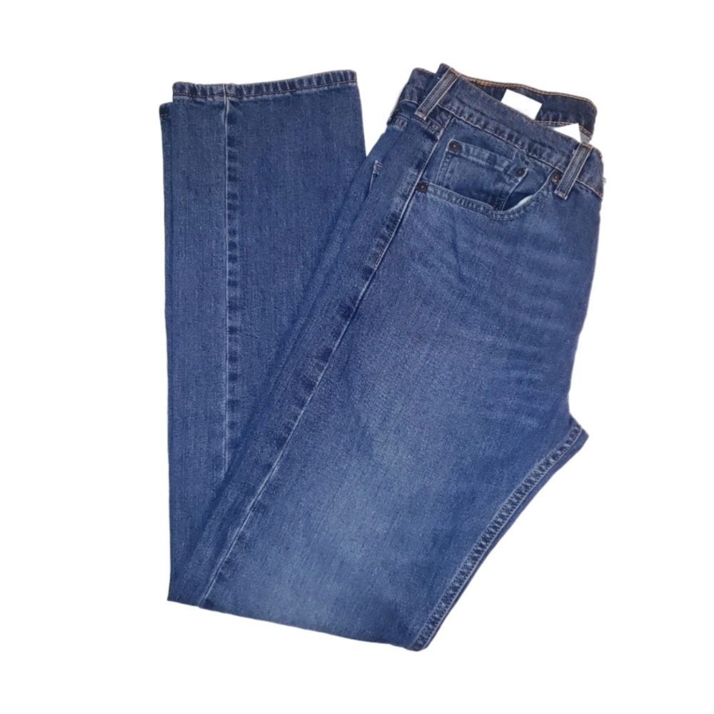 Levi's Men 505 Straight Leg Medium Wash Jeans